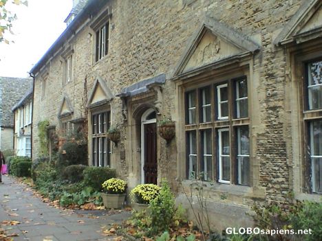 Postcard Stone houses