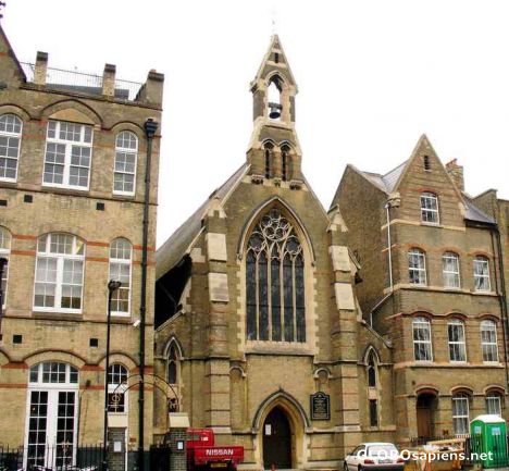 Postcard St Monica's Church