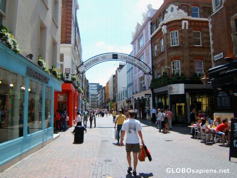 Postcard Carnaby Street - Soho