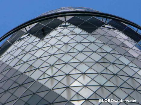Postcard Top of the Gherkin