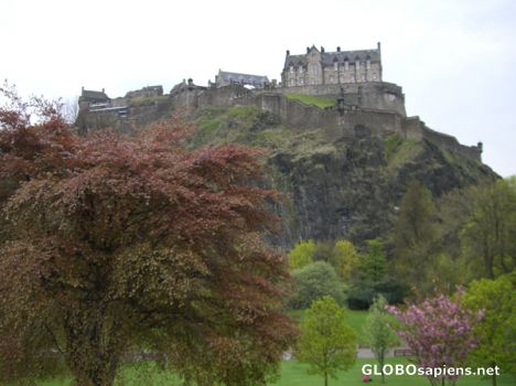 Postcard Edinburgh Castle
