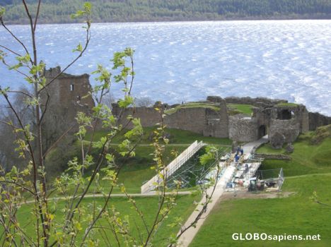 Postcard Urquhart Castle