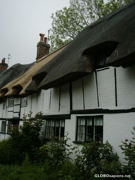 Postcard Anne Boleyn's Cottages