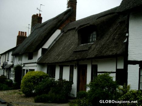 Postcard The Cottages