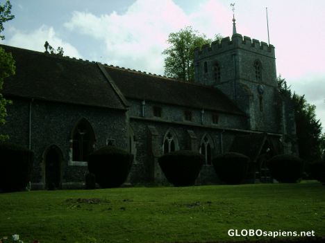 Postcard St Mary's Church