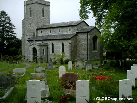 Postcard The Graveyard