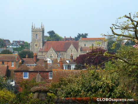 Postcard St Leonard's Church