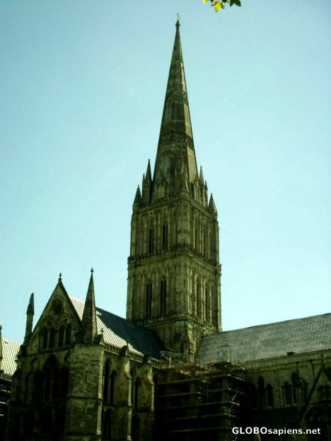 Postcard Another look at the spire