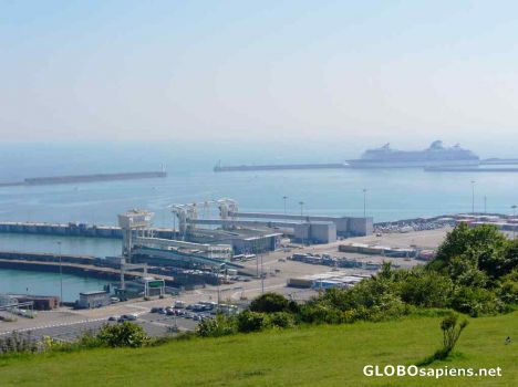 Postcard Dover Port
