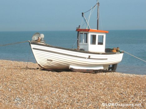 Postcard Fishing Boat