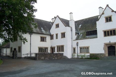 Postcard Blackwell - the Arts and Crafts house