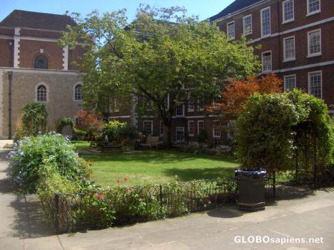 Postcard Inner Temple - Elms Court