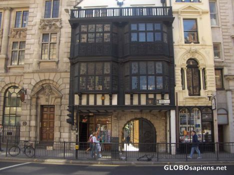 Postcard Fleet Street - The Tempel Bar