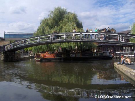 Postcard Camden locks