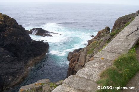 Postcard Rock scenery at Cape Cornwall
