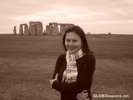 Postcard Stonehenge, UK