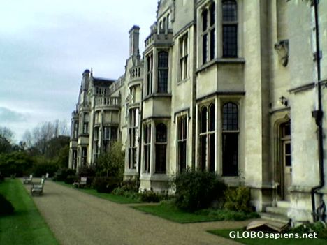 Postcard Rushton Hall