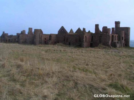 Postcard Slains Castle - Scotland