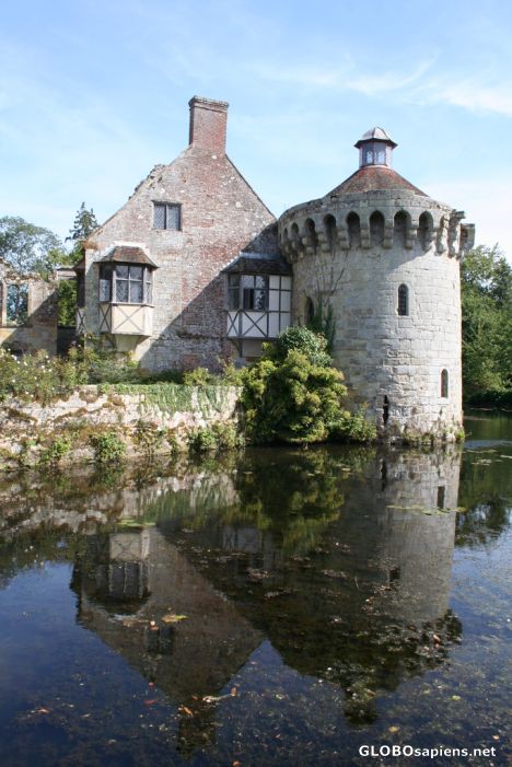 Postcard Scotney Castle