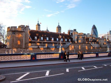 Postcard Tower of London