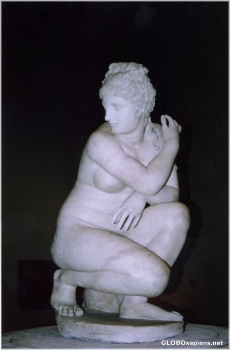 Postcard Naked Aphrodite