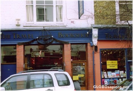 Postcard The Travel Bookshop