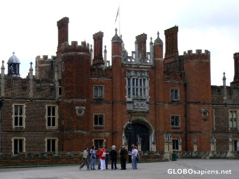 Postcard Entrance to Hampton Court Palace