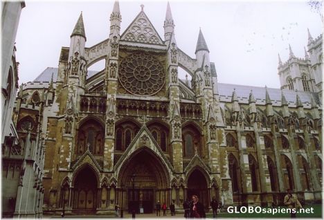 Postcard Westminster Abbey