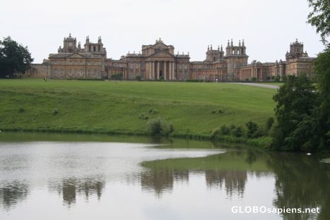 Postcard Blenheim Palace