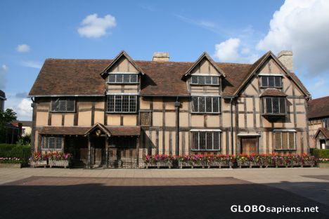 Postcard Shakespeare's House
