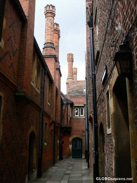 Postcard Passage brickwork