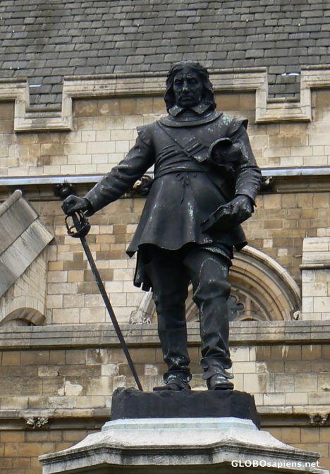 Postcard Oliver Cromwell