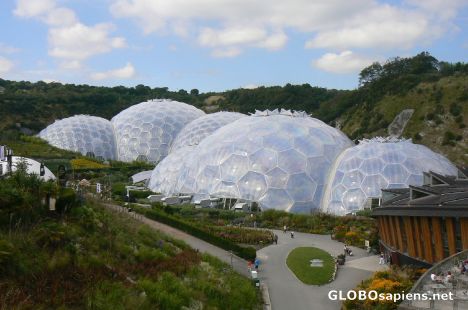 Postcard The Eden Project