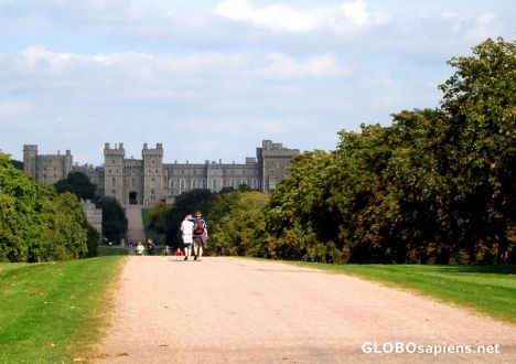 Postcard Windsor Castle - love
