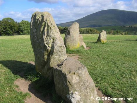 Postcard Castlerigg Stone Circle