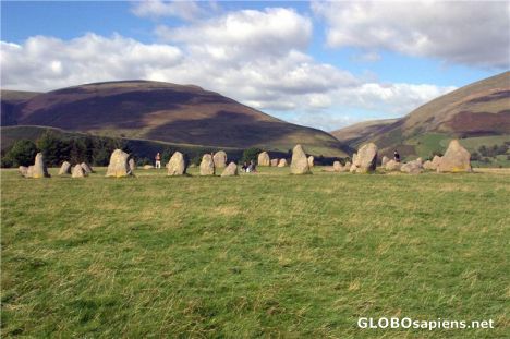 Postcard Castlerigg Stone Circle