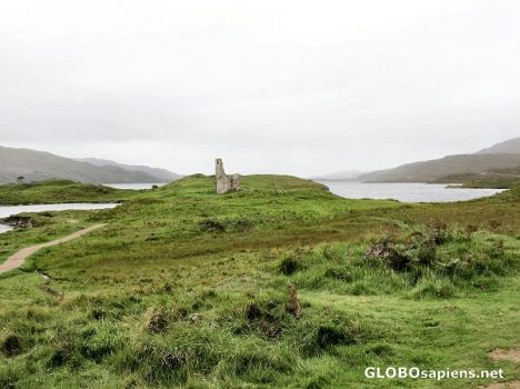 Postcard Ardvreck Castle