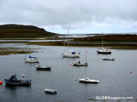 Postcard Old Dornie Harbour 3