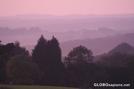 Postcard Sundown in Sussex