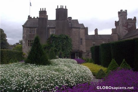 Postcard Levens Garden Entrance