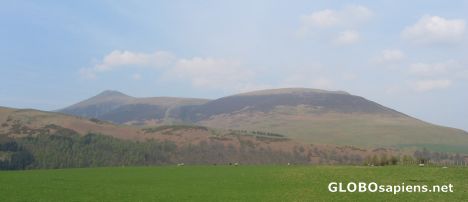 Postcard Skiddaw and Blencathra