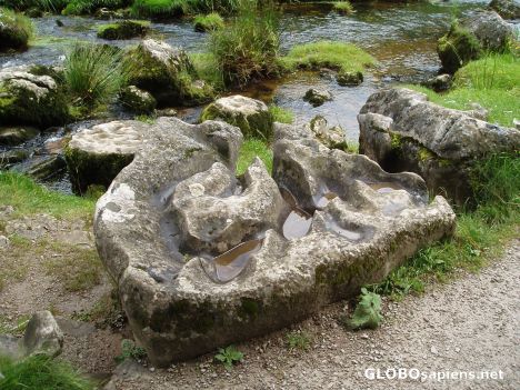 Postcard limestone formation