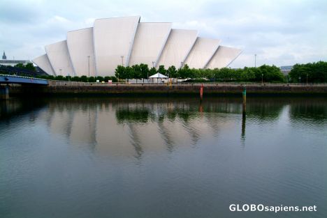 Postcard Armadillo in Glasgow