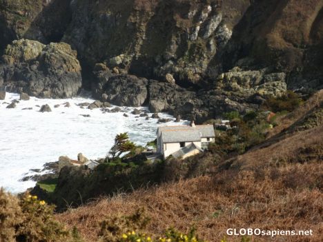 Postcard Treen Cove 1