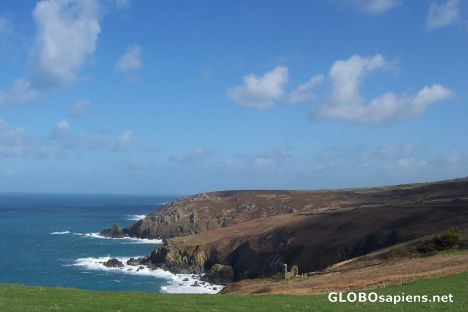 Postcard View of Zennor Head - 3