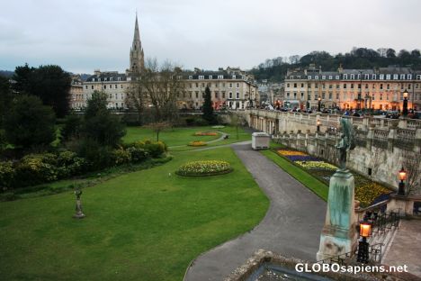 Postcard Parade gardens