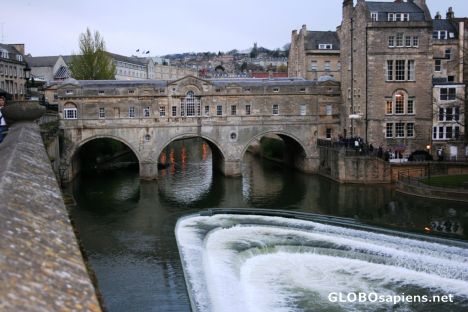 Postcard Pulteney bridge