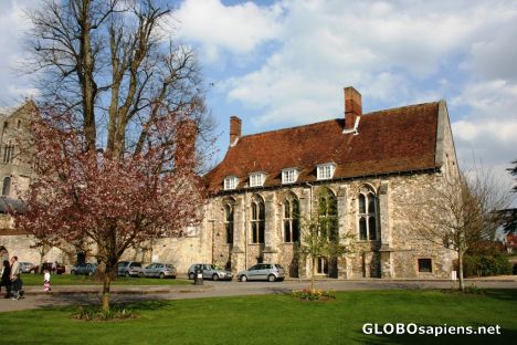 Postcard Winchester Deanery
