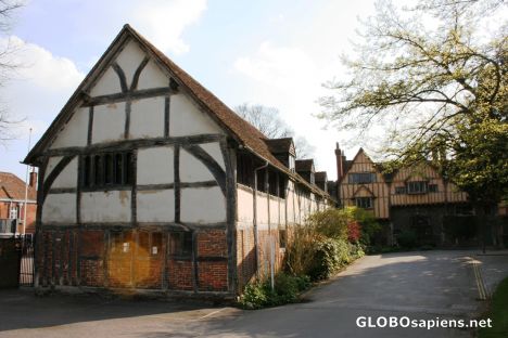 Postcard Cheyney court