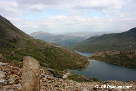 Postcard Where Pyg Track and Miners Track meets